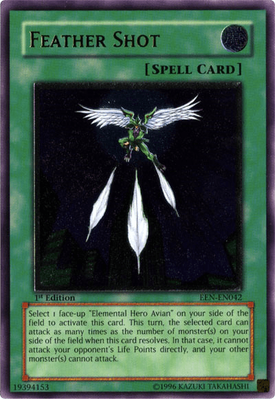 Feather Shot [EEN-EN042] Ultimate Rare - Josh's Cards