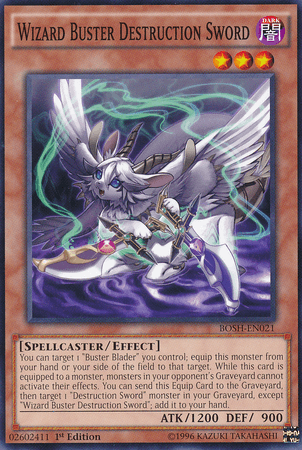 Wizard Buster Destruction Sword [BOSH-EN021] Common - Josh's Cards