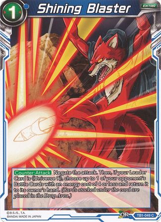 Shining Blaster (TB1-049) [The Tournament of Power] Parallel Foil
