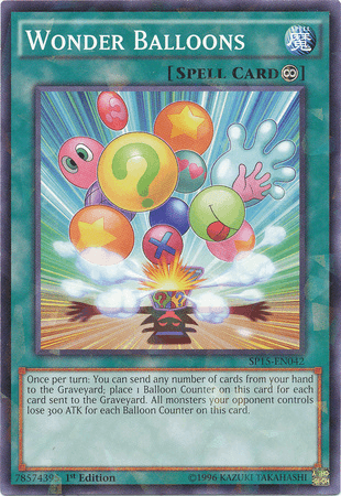 Wonder Balloons [SP15-EN042] Shatterfoil Rare - Josh's Cards