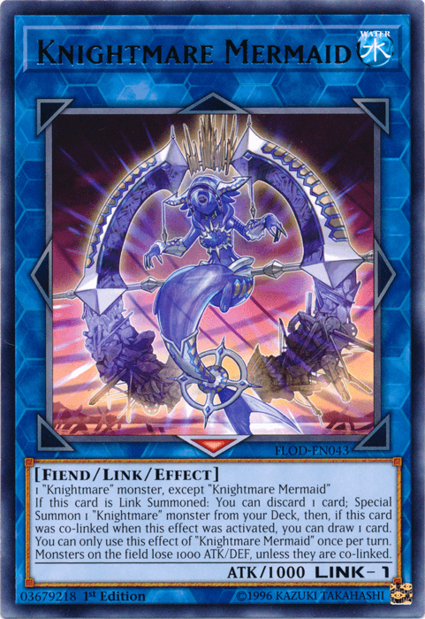 Knightmare Mermaid [FLOD-EN043] Rare - Josh's Cards