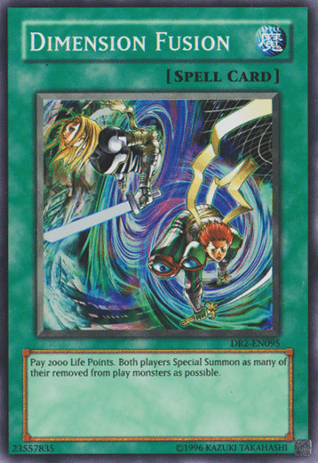 Dimension Fusion [DR2-EN095] Super Rare - Josh's Cards