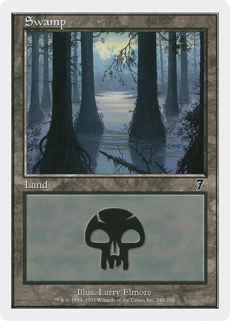 Swamp (348) [Seventh Edition] Foil