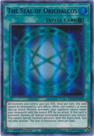 The Seal of Orichalcos (Purple) [DLCS-EN137] Ultra Rare - Josh's Cards