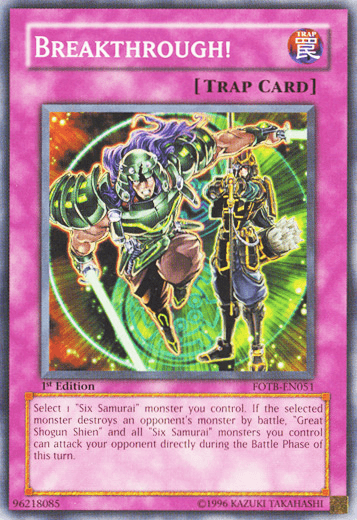 Breakthrough! [FOTB-EN051] Common - Josh's Cards