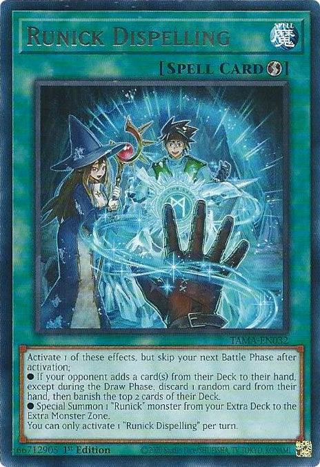 Runick Dispelling [TAMA-EN032] Rare - Josh's Cards