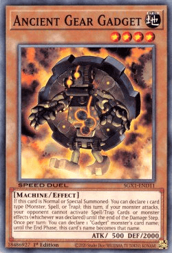 Ancient Gear Gadget [SGX1-END11] Common - Josh's Cards