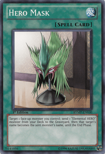 Hero Mask [RYMP-EN030] Common - Josh's Cards
