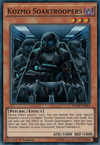 Kozmo Soartroopers [BOSH-EN083] Super Rare - Josh's Cards