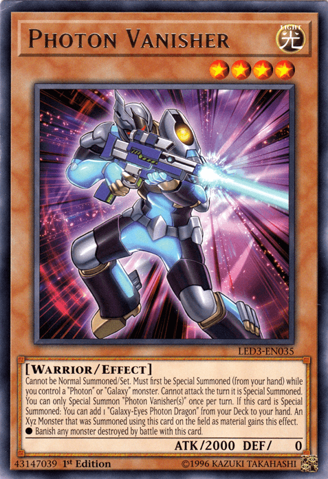 Photon Vanisher [LED3-EN035] Rare - Josh's Cards