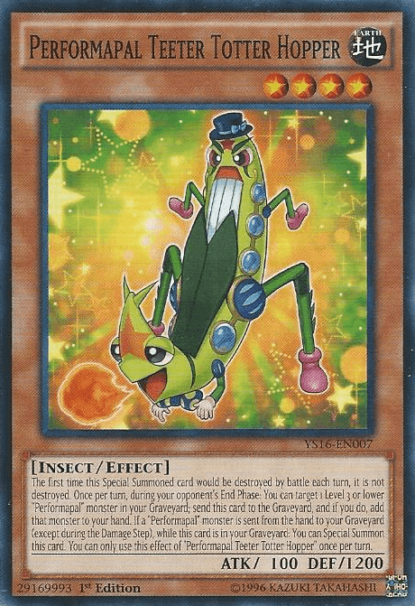 Performapal Teeter Totter Hopper [YS16-EN007] Common - Josh's Cards