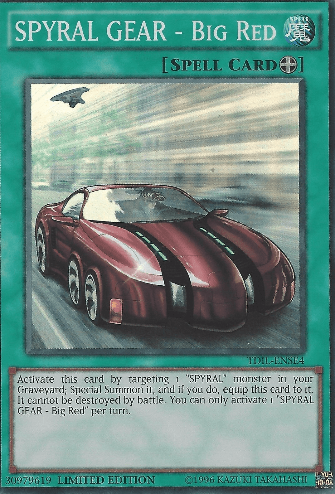SPYRAL GEAR - Big Red [TDIL-ENSE4] Super Rare - Josh's Cards
