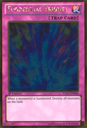 Torrential Tribute [PGLD-EN060] Gold Rare - Josh's Cards