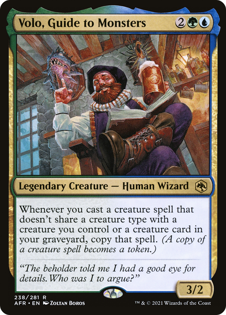 Volo, Guide to Monsters (AFR-238) - Adventures in the Forgotten Realms
