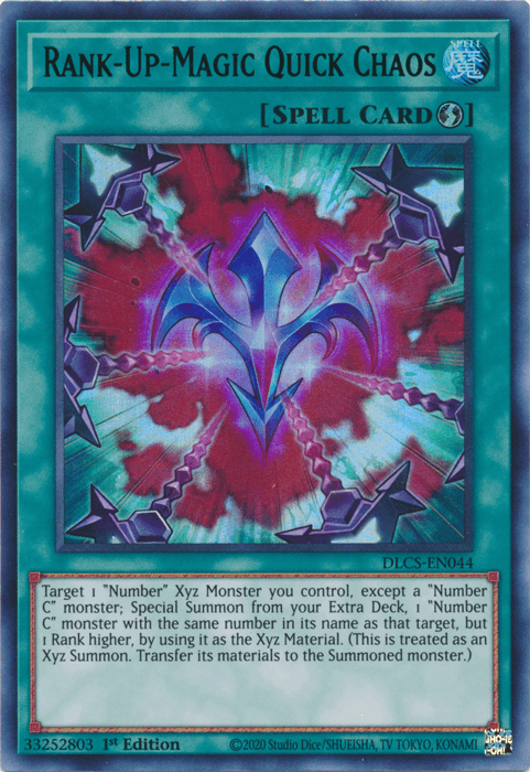 Rank-Up-Magic Quick Chaos (Green) [DLCS-EN044] Ultra Rare - Josh's Cards