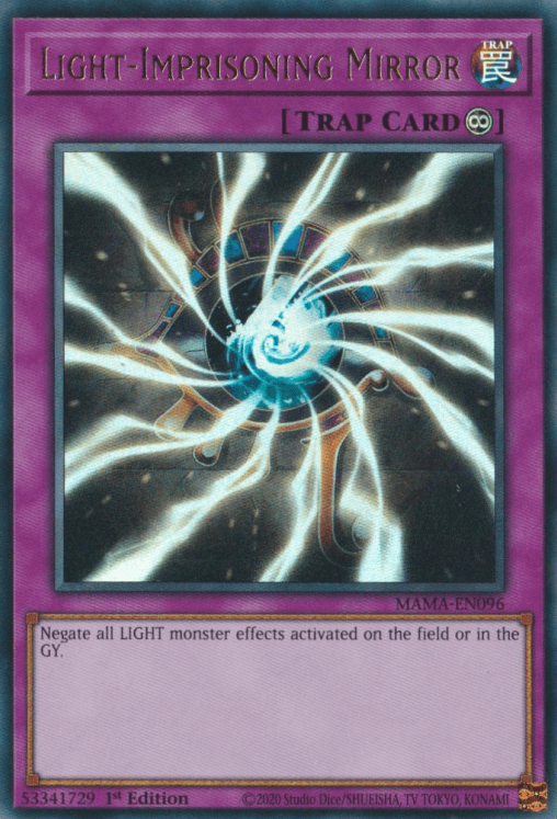 Light-Imprisoning Mirror [MAMA-EN096] Ultra Rare - Josh's Cards
