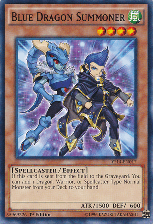 Blue Dragon Summoner [YS14-EN017] Common - Josh's Cards
