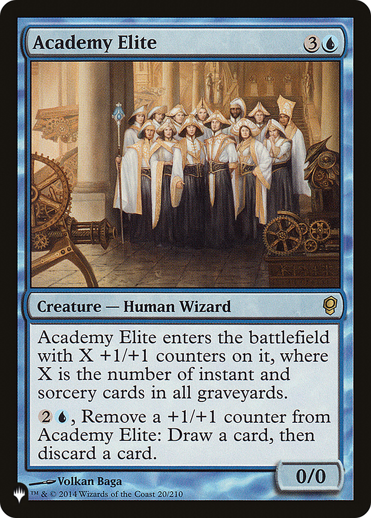 Academy Elite (LIST-CNS-20) - The List
