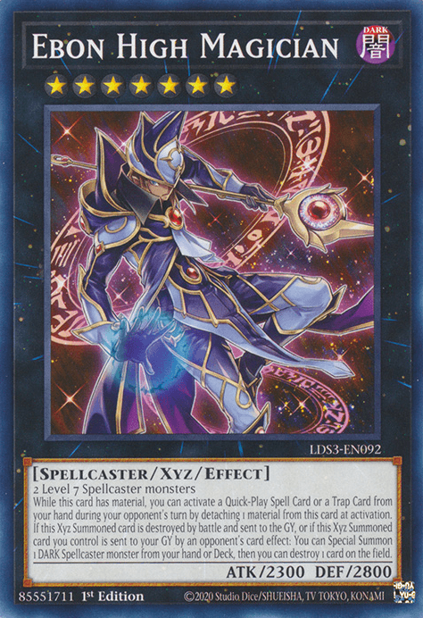 Ebon High Magician [LDS3-EN092] Common - Josh's Cards