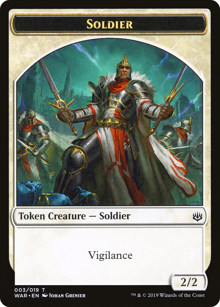 Soldier (WAR-003) - War of the Spark Tokens