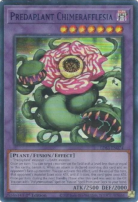 Predaplant Chimerafflesia (Blue) [LDS3-EN074] Ultra Rare - Josh's Cards