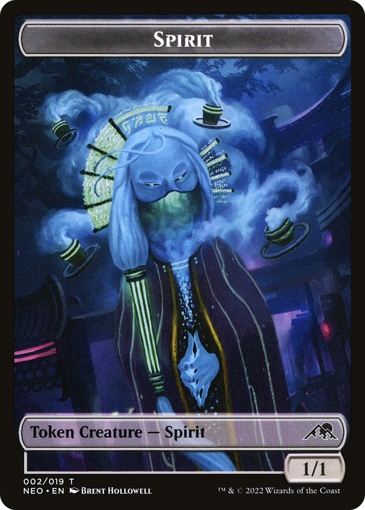 Spirit (NEO-002) - Kamigawa: Neon Dynasty Tokens