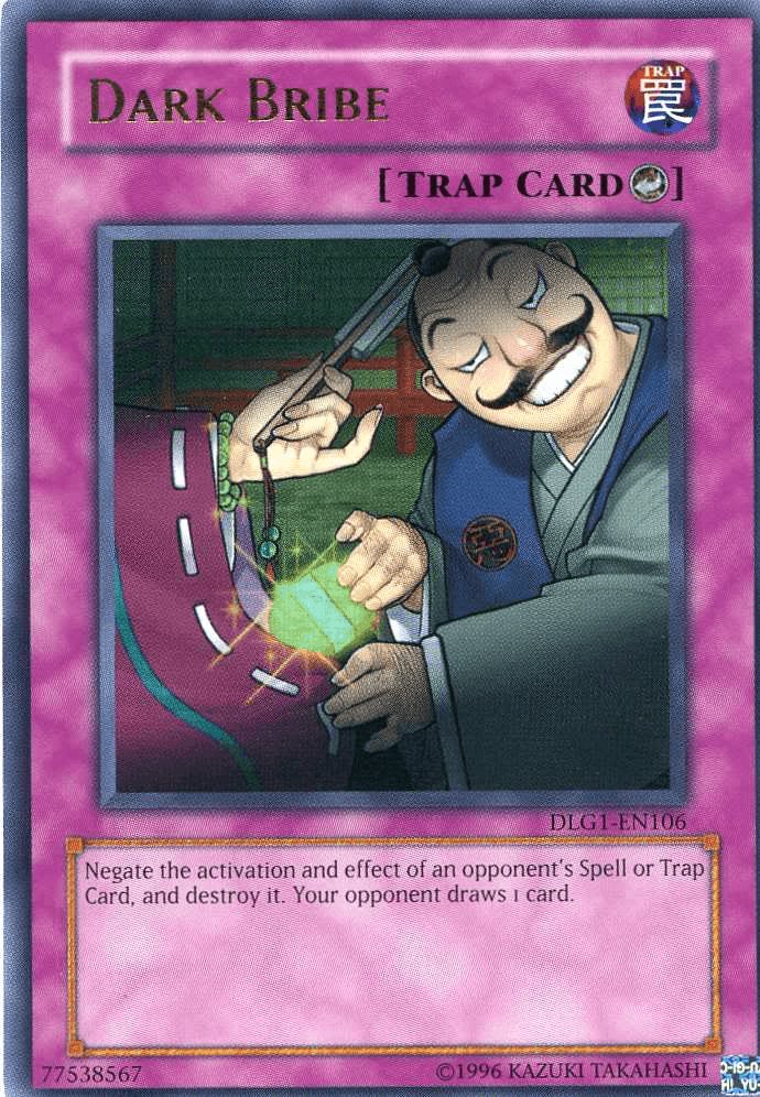 Dark Bribe [DLG1-EN106] Ultra Rare - Josh's Cards