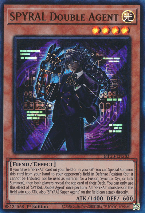 SPYRAL Double Agent [MP23-EN283] Ultra Rare - Josh's Cards