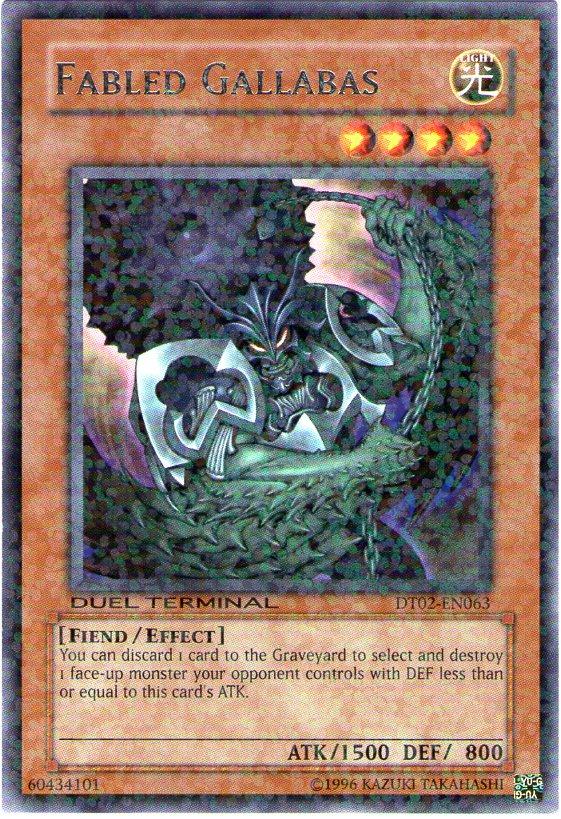 Fabled Gallabas [DT02-EN063] Rare - Josh's Cards