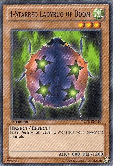 4-Starred Ladybug of Doom [YSYR-EN010] Common - Josh's Cards