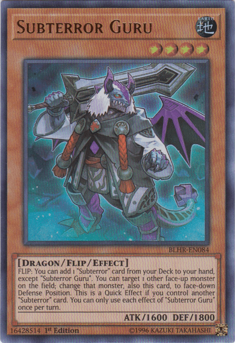 Subterror Guru [BLHR-EN084] Ultra Rare - Josh's Cards
