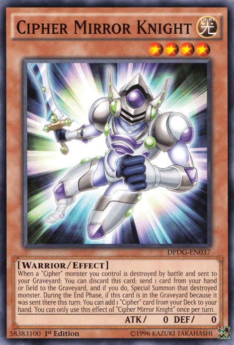 Cipher Mirror Knight [DPDG-EN037] Common - Josh's Cards