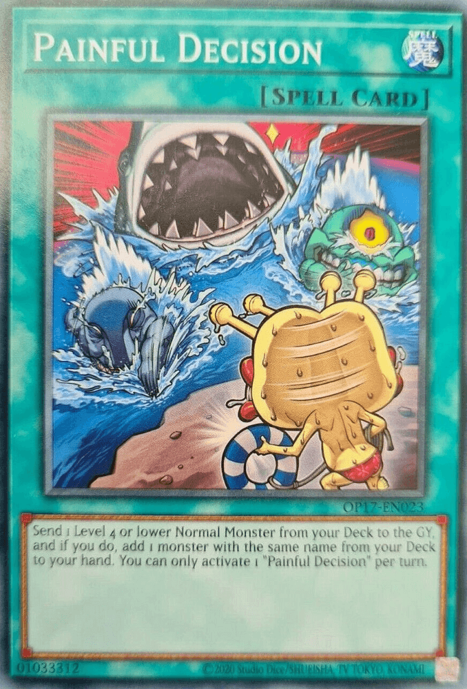 Painful Decision [OP17-EN023] Common - Josh's Cards