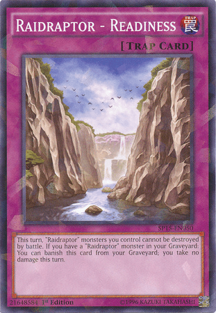 Raidraptor - Readiness [SP15-EN050] Shatterfoil Rare - Josh's Cards