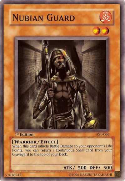 Nubian Guard [AST-066] Common - Josh's Cards