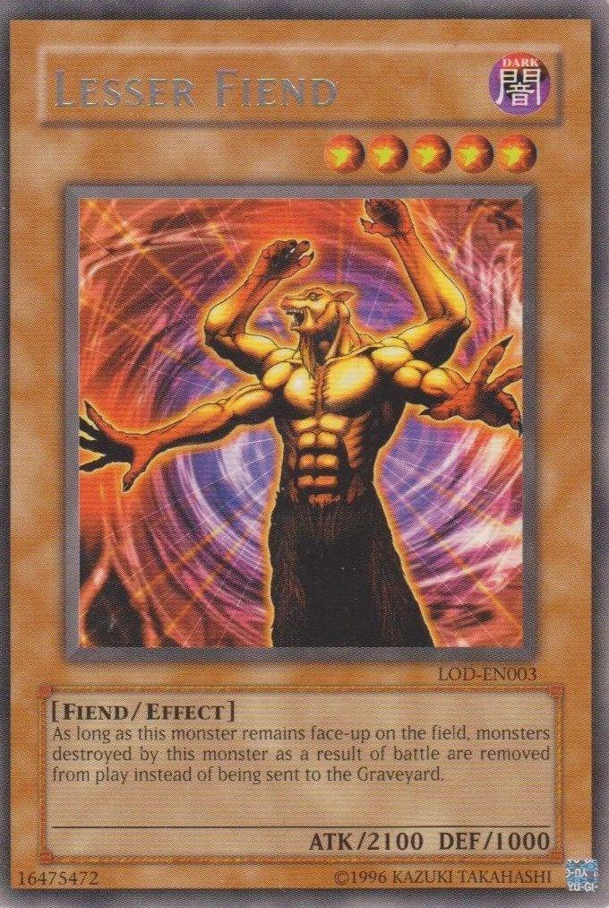 Lesser Fiend [LOD-EN003] Rare - Josh's Cards