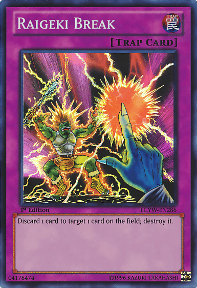 Raigeki Break [LCYW-EN286] Super Rare - Josh's Cards