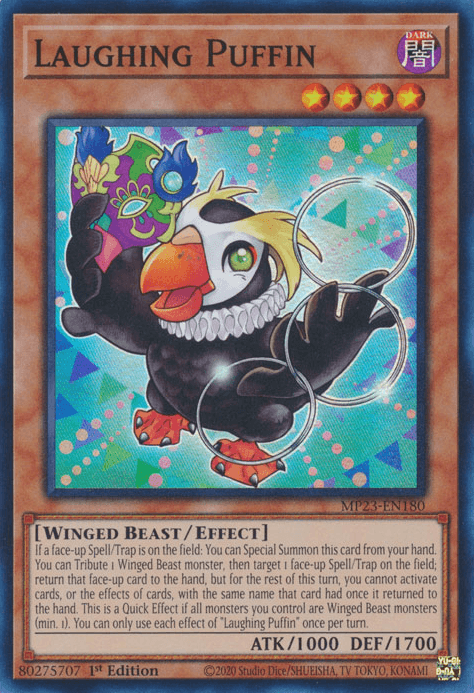Laughing Puffin [MP23-EN180] Super Rare - Josh's Cards