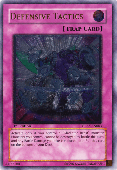 Defensive Tactics [GLAS-EN083] Ultimate Rare - Josh's Cards