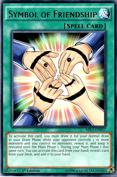 Symbol of Friendship [MIL1-EN017] Rare - Josh's Cards