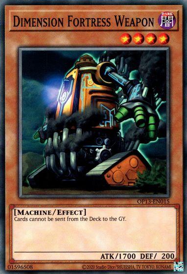 Dimension Fortress Weapon [OP13-EN015] Common - Josh's Cards