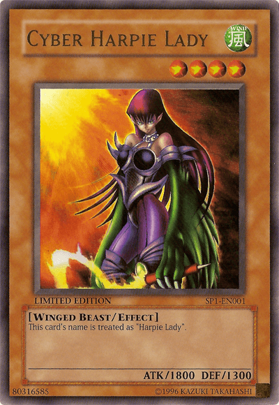 Cyber Harpie Lady [SP1-EN001] Ultra Rare - Josh's Cards