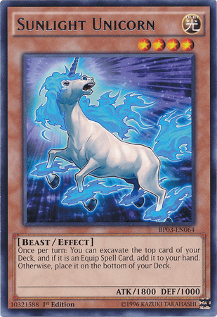 Sunlight Unicorn [BP03-EN064] Rare - Josh's Cards