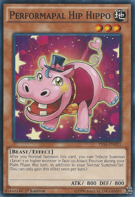Performapal Hip HIppo [YS16-EN013] Common - Josh's Cards
