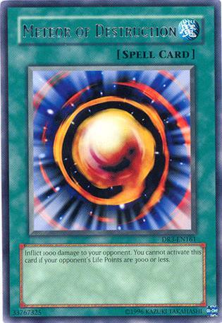 Meteor of Destruction [DR3-EN161] Rare - Josh's Cards