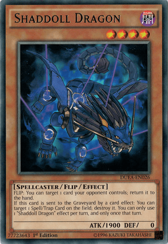 Shaddoll Dragon [DUEA-EN026] Rare - Josh's Cards