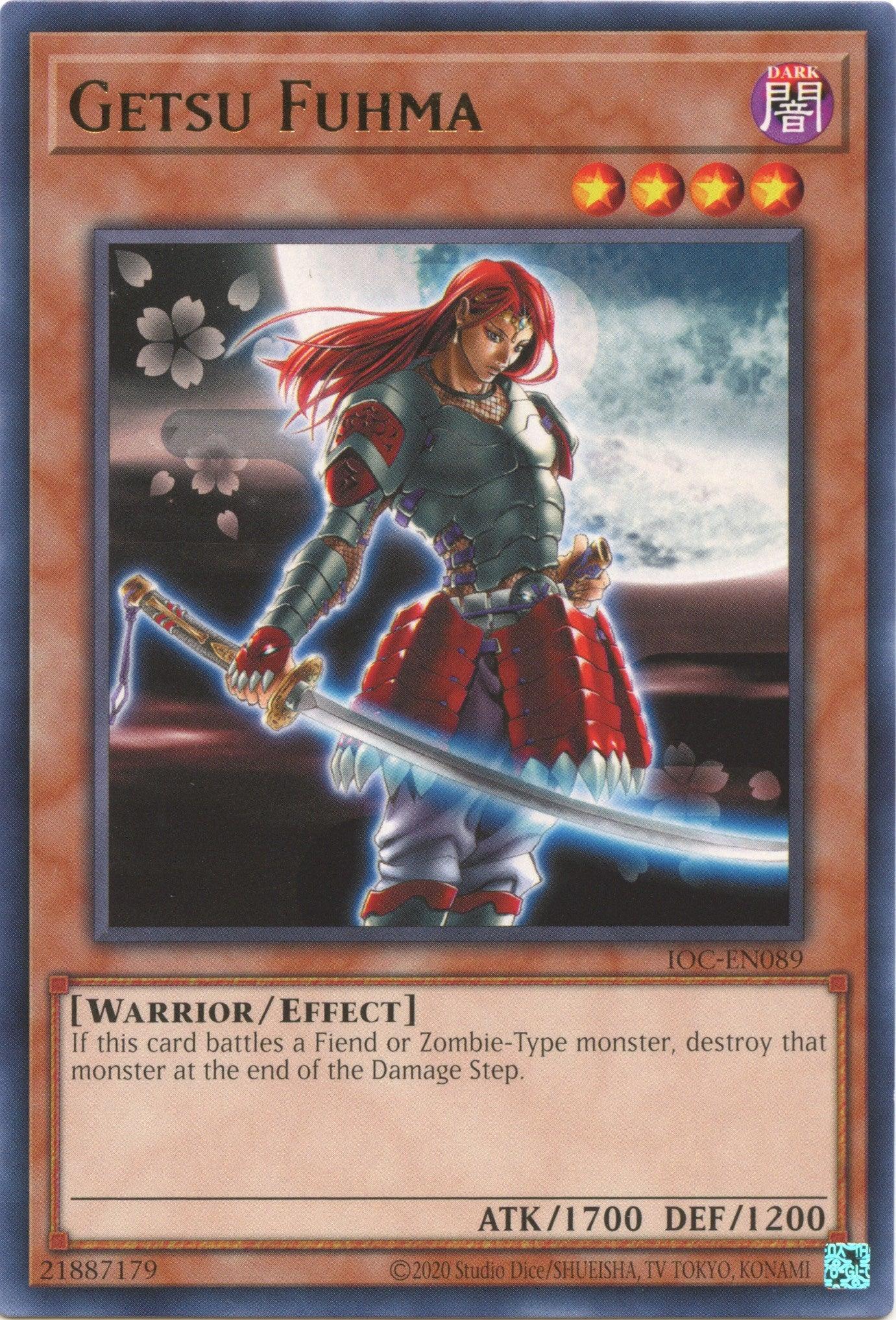Getsu Fuhma (25th Anniversary) [IOC-EN089] Rare - Josh's Cards
