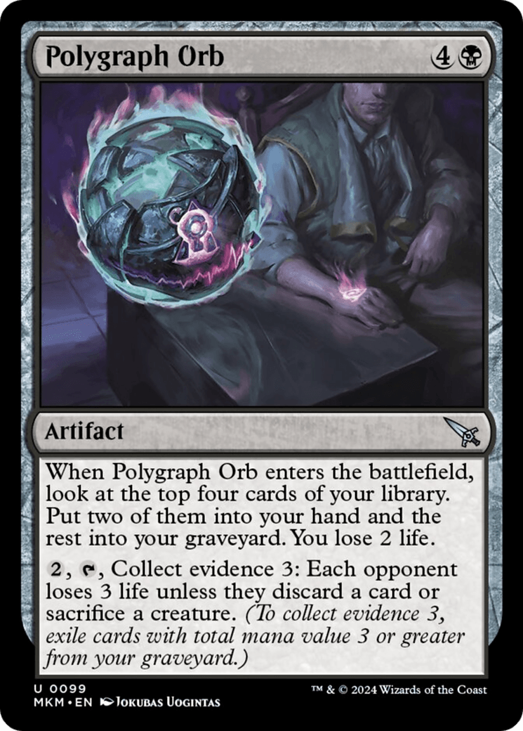 Polygraph Orb [Murders at Karlov Manor] - Josh's Cards