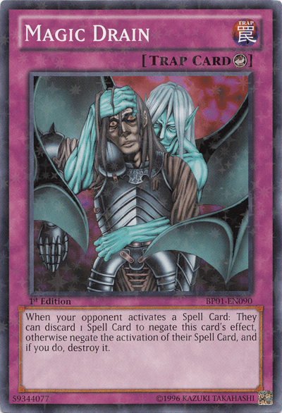 Magic Drain [BP01-EN090] Starfoil Rare - Josh's Cards