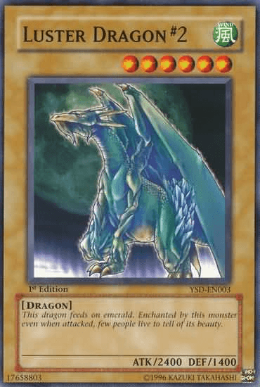 Luster Dragon #2 [YSD-EN003] Common - Josh's Cards